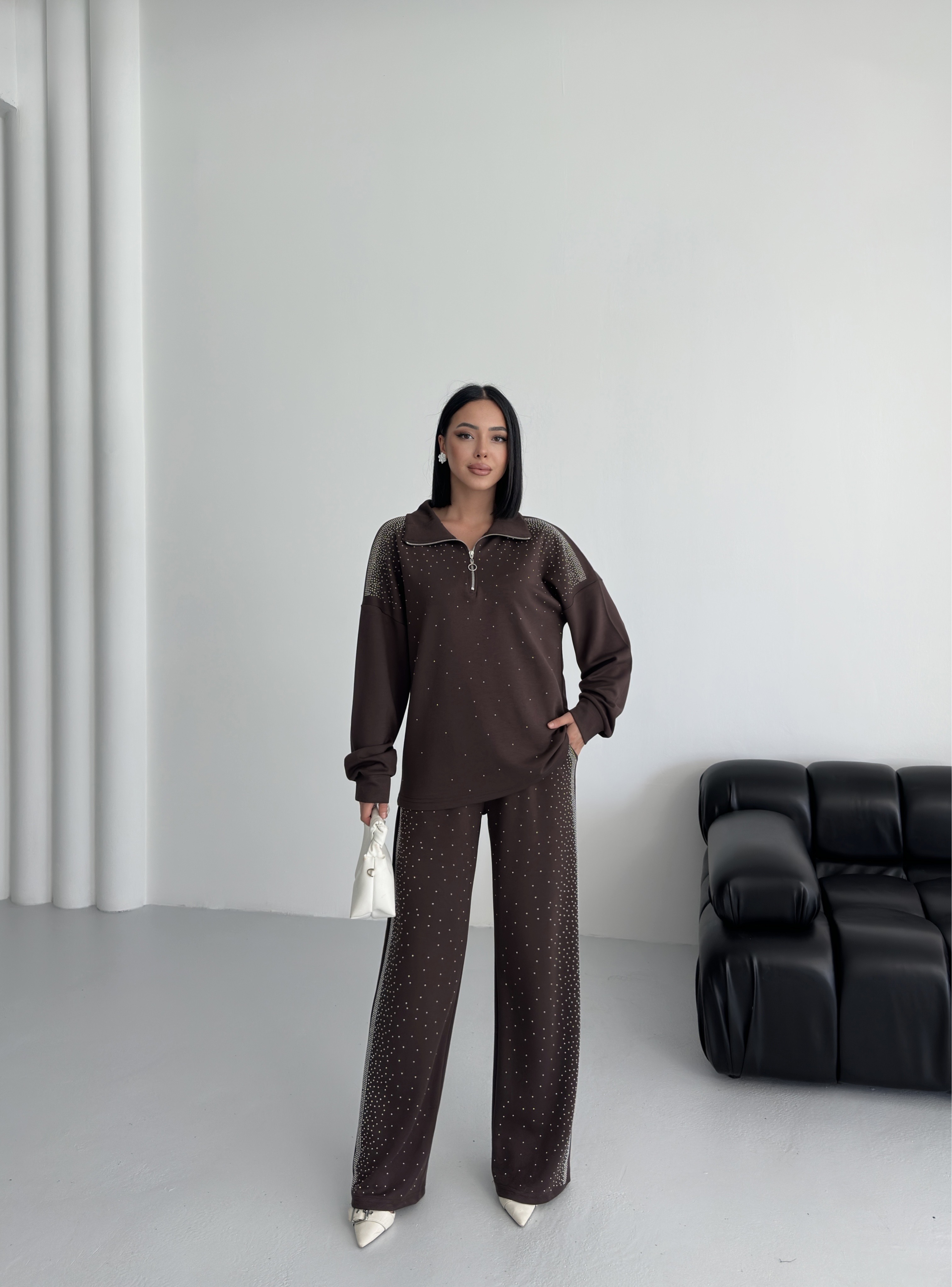 Ultra Premium Soft Touch Taşlı Takım ek resim