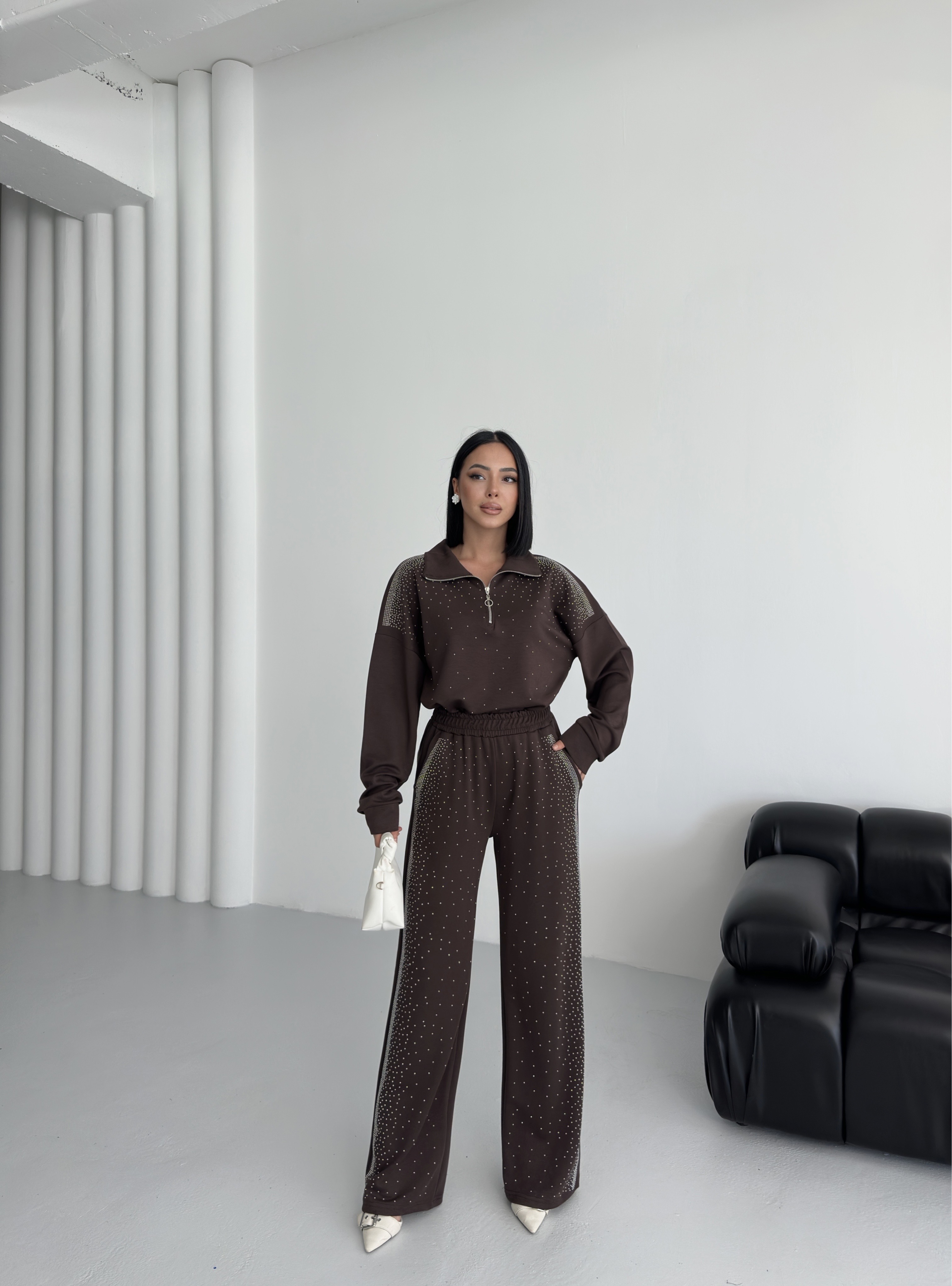 Ultra Premium Soft Touch Taşlı Takım ek resim