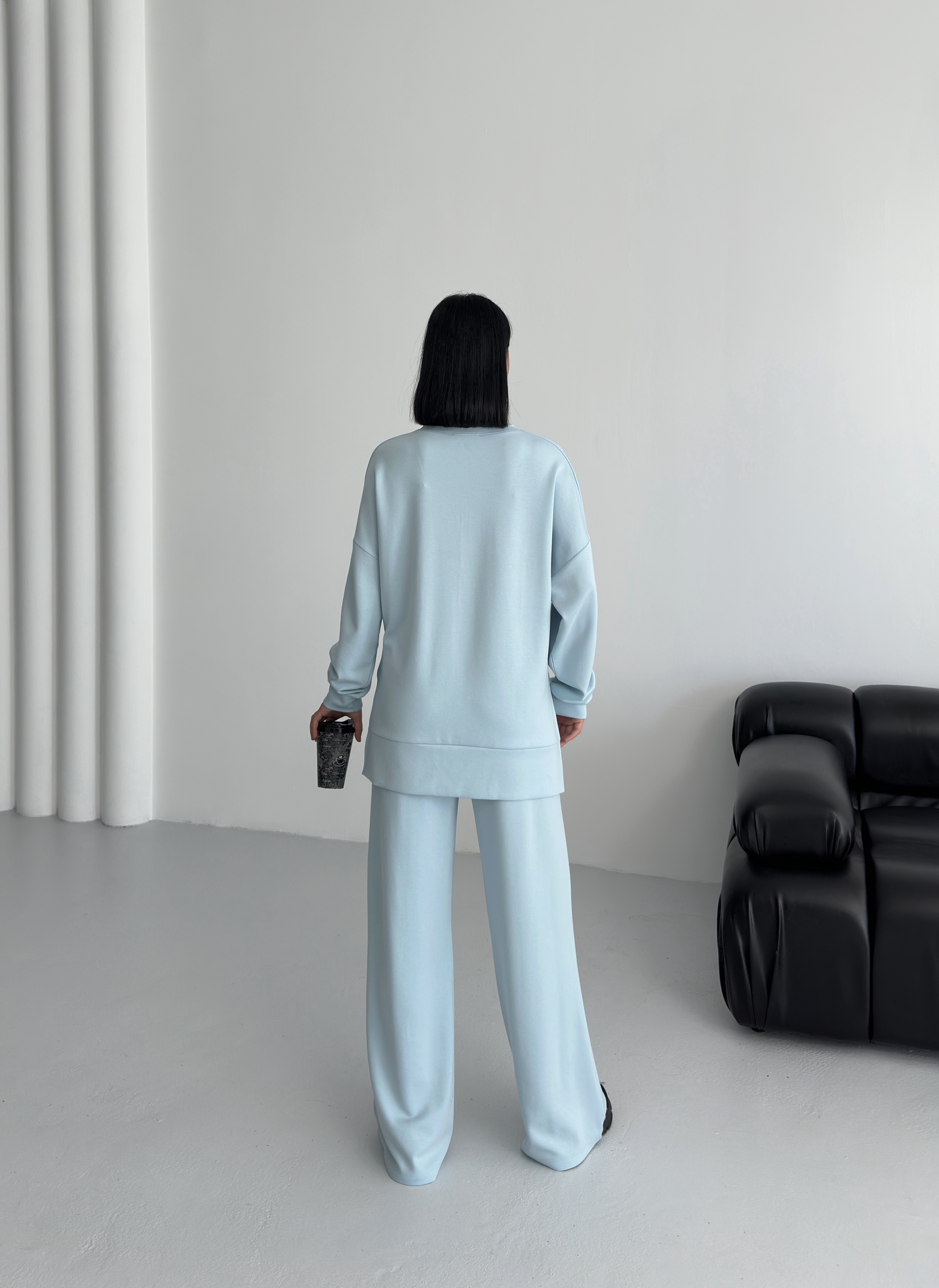 Mavi Ultra Premium Soft Touch Biyeli Basic Takım ek resim